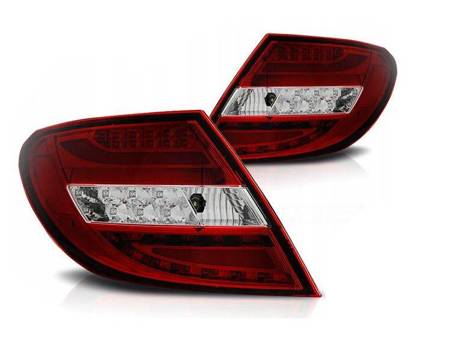 Lampy Mercedes C-klasa Sedan W204 07-10 Led Bar Rw