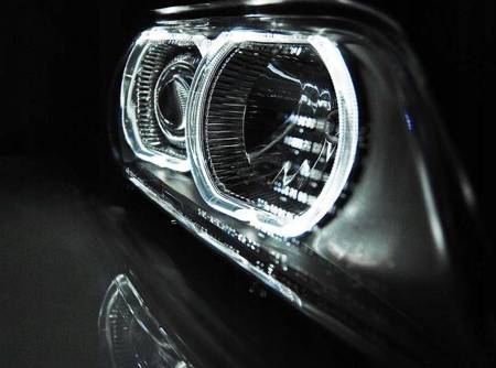 Lampy Przednie BMW E39 95-03 Black Ringi LED Depo