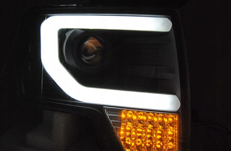 Lampy Przednie Ford F150 Mk12 08-14 Black Led