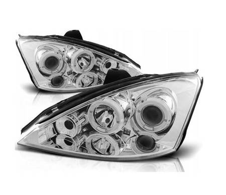 Lampy Reflektory Ford Focus Mk1 98-01 Ringi Chrome