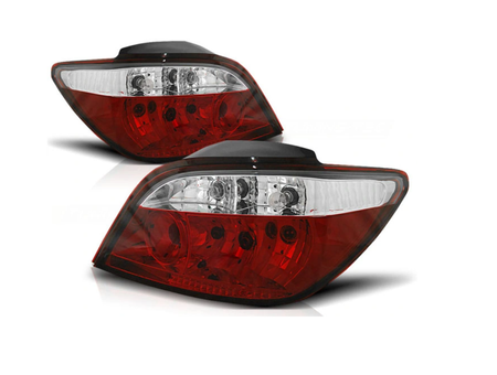 Lampy Tylne Peugeot 307 Hb 01-07 Clear Red White