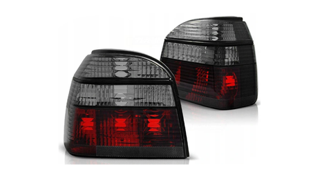 Lampy Tylne Vw Golf Iii 3 Clear Red Smoke Od Depo