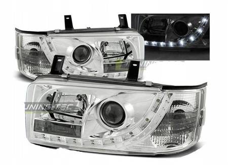 Lampy Vw T4 90-03 transporter daylight chrome