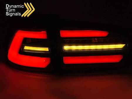 Lampy diodowe BLACK LED do VW GOLF 7 VII VARIANT