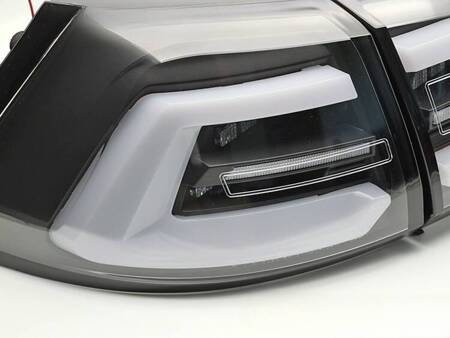 Lampy diodowe BLACK LED do VW GOLF 7 VII VARIANT