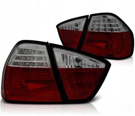 Lampy diodowe Bmw E90 05-08 red smoke led bar