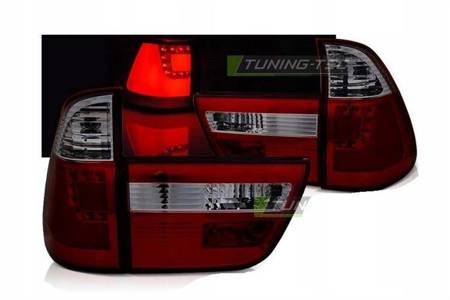 Lampy diodowe Bmw X5 E53 99-03 r-smoke led bar