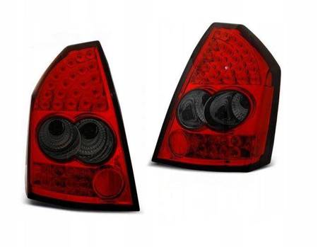 Lampy diodowe Chrysler 300c 04-08 red smoke led