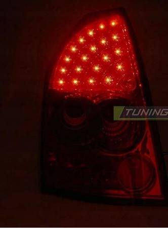 Lampy diodowe Chrysler 300c 04-08 red smoke led