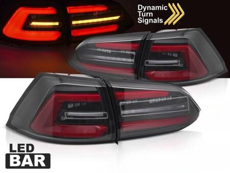 Lampy diodowe LED B-RED do VW GOLF 7 VII VARIANT