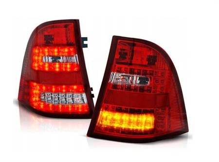 Lampy diodowe Mercedes W163 ml 98-05 red white led