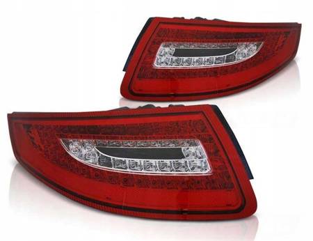 Lampy diodowe Porsche 911 997 04-09 red white led