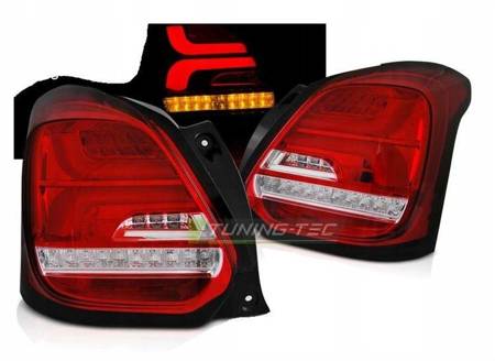 Lampy diodowe Suzuki Swift VI 17- r-w led dts