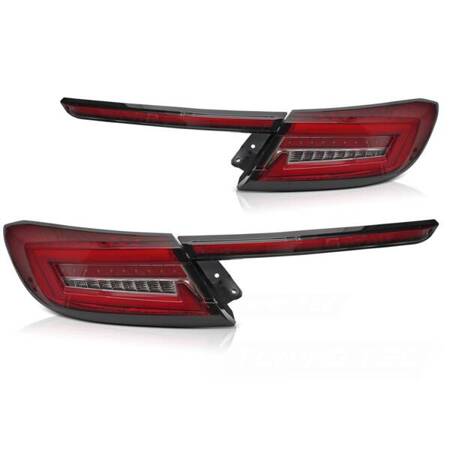 Lampy diodowe Toyota GR86 21- RED WHITE LED BAR