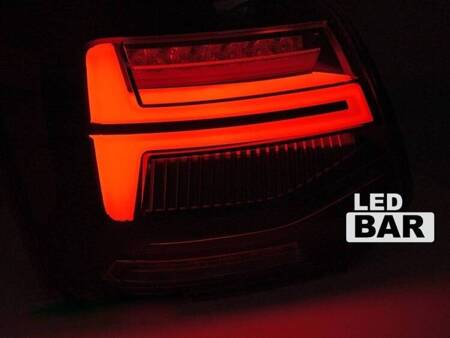 Lampy diodowe VW POLO V 09-17 RED LED BAR