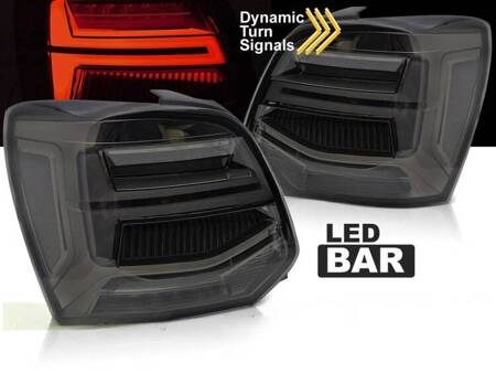 Lampy diodowe VW POLO V 09-17 SMOKE LED BAR