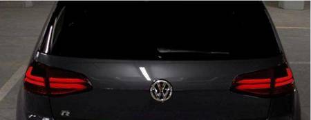 Lampy diodowe Vw Golf VII 7 13- red white led bar