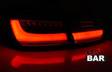 Lampy diodowe bmw f30 11-18r led bar dynamic smoke