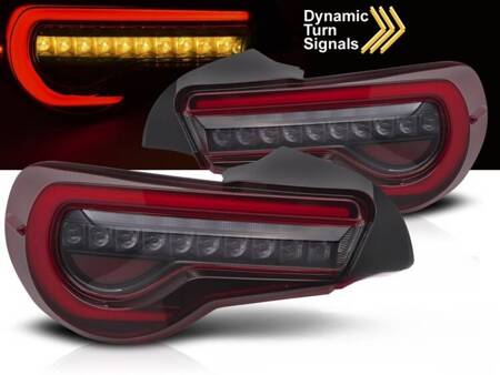 Lampy diodowe do Toyota GT86 12-21 red LED bar