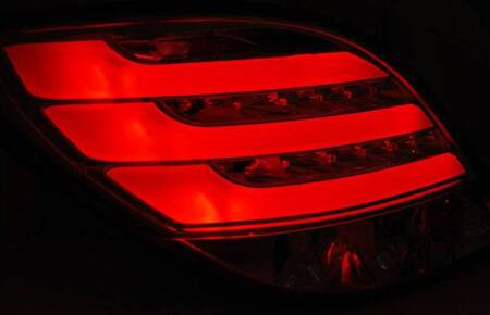 Lampy diodowe red-smoke led do Peugeot 207 06-09