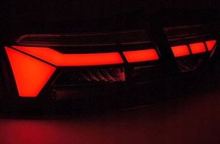 Lampy diodowe red-white LED do AUDI A5 11-16 LIFT