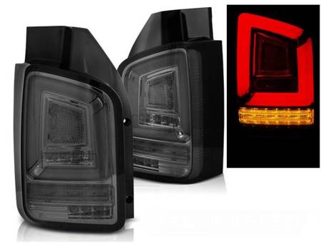 Lampy diodowe vw t5 03-09 smoke full led dts