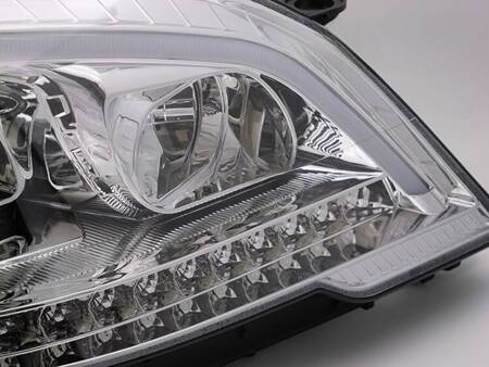 Lampy przednie Mercedes W164 ML M-KLASA 09-11 CHRO