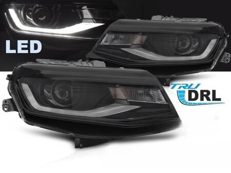 Lampy przednie do Chevrolet Camaro 16-18 DRL LED