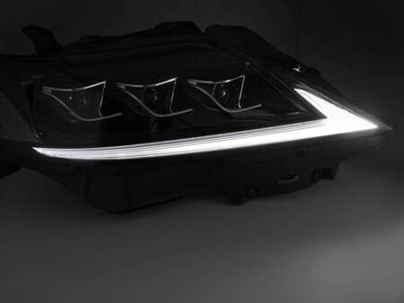 Lampy przednie do Lexus RX 12-15 black LED