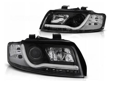 Lampy przednie reflektory Audi A4 B6 BLACK LIGHT T