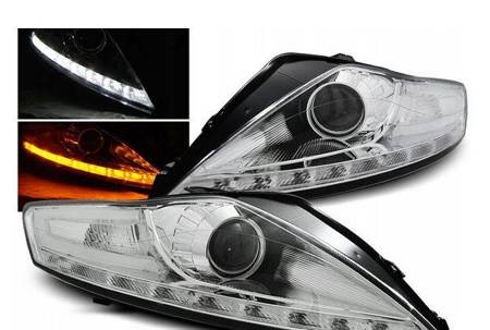 Lampy przednie reflektory Ford Mondeo IV MK4 Dayli