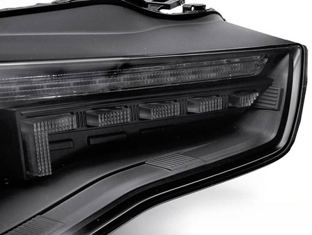 Lampy reflektory FULL LED BLACK do AUDI A5 11-16