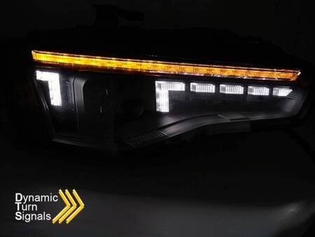 Lampy reflektory FULL LED BLACK do AUDI A5 11-16