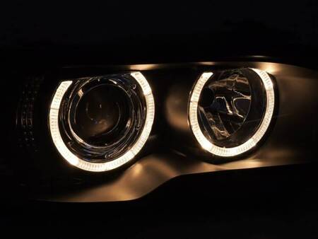 Lampy reflektory xenon do BMW E46 03-06 coupe