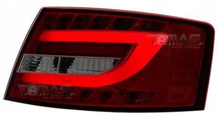 Lampy tylne diodowe AUDI A6 C6 LED 7PIN smoke