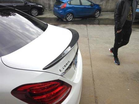 Lotka Lip Spoiler - Mercedes-Benz C W205 Carbon