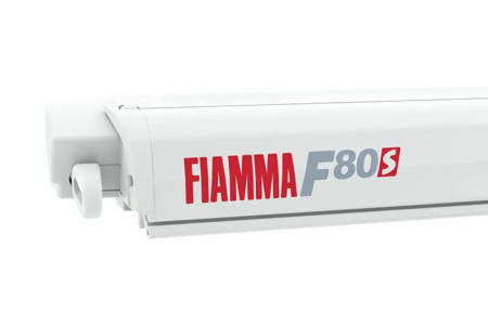 Markiza dachowa w kasecie F80s 400 Polar White Royal Grey - Fiamma