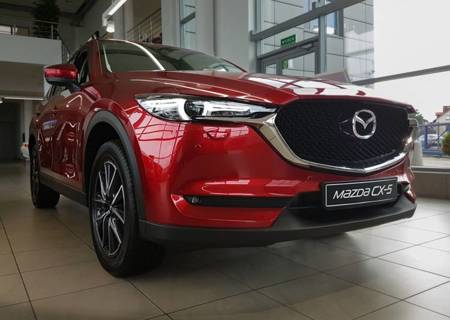 Mazda CX-5 II Nakładki ochronne progowe Special Edition