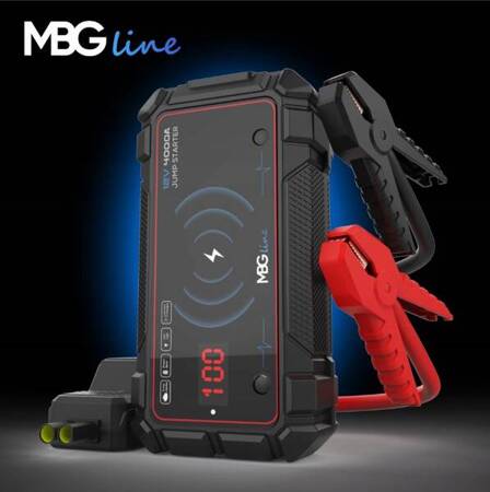 Mocny powerbank Jump Starter rozrusznik 20000mAh Booster 74Wh PD60W Latarka