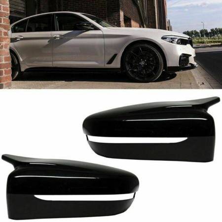 NAKŁADKI NA LUSTERKA BMW G30 G31 LOOK M5 GLOSSY