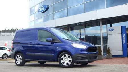 Nakładka na zderzak tylny Ford Tourneo Courier 2 (Czarna)