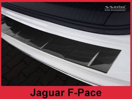 Nakładka na zderzak tylny Jaguar F-Pace Carbon (czarny)