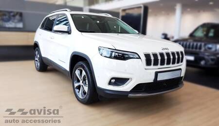 Nakładka na zderzak tylny Jeep Cherokee V FL (Czarna)