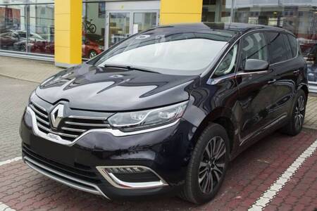 Nakładka na zderzak tylny RENAULT ESPACE 5 (Stal)