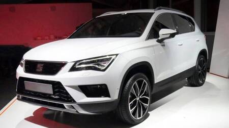 Nakładka na zderzak tylny Seat Ateca (Stal)