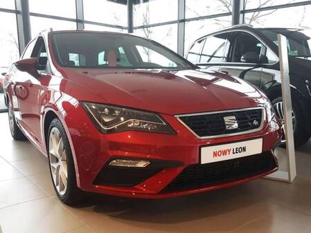 Nakładka na zderzak tylny Seat Leon 3 5F (Stal)