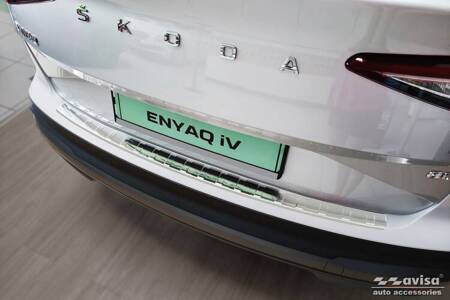 Nakładka na zderzak tylny Skoda Enyaq iV (Stal)