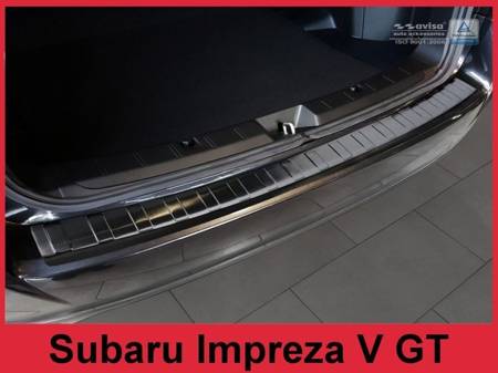 Nakładka na zderzak tylny Subaru Impreza V GT (Czarna)