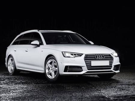 Nakładka na zderzak tylny do AUDI A4 B9 Avant (Stal)