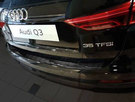 Nakładka na zderzak tylny do AUDI Q3 2 (Carbon)